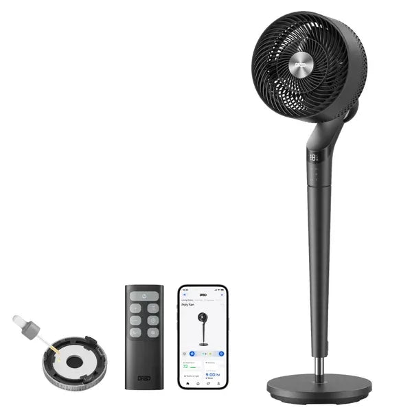 DREO TurboPoly Fan 350S with 3D Oscillation 20.32 cm (8 in.)